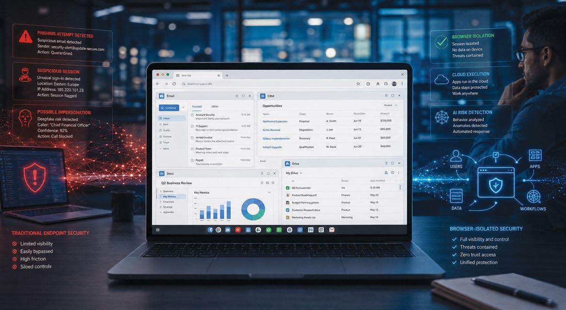 Browser-first work exposes endpoint security gaps
